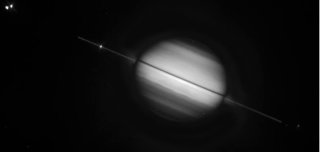 sparizione degli anelli di Saturno 10 agosto 1995