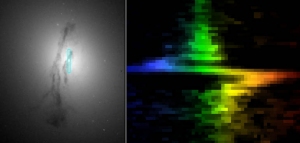 Buco nero in M84